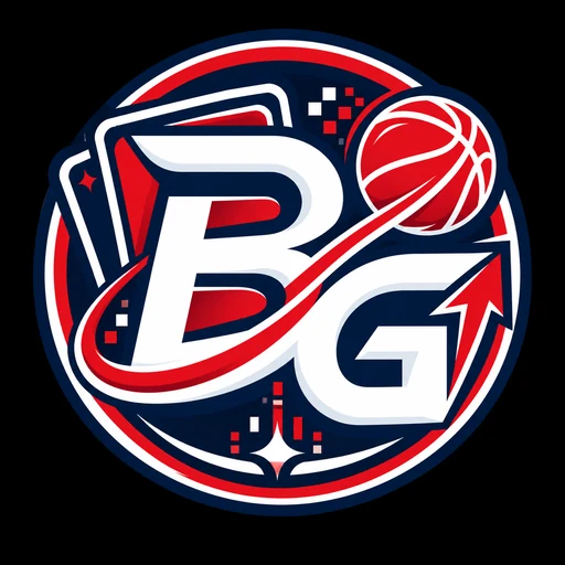 Best Sports/TCG Card Finder app icon, the Bounce & Grow BG badge